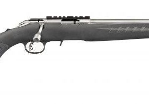 RUGER AMERICAN BLACK .22 MAG 18-INCH 9 RD STAINLESS