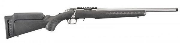 RUGER AMERICAN BLACK .17HMR 18-INCH 9 RD STAINLESS