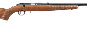 RUGER AMERICAN RIMFIRE WOOD/BLUED 22LR 22-INCH 10RND