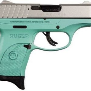 RUGER EC9 SEMI-AUTO PISTOL 7RDS 3.12-INCH 9MM TURQUOISE