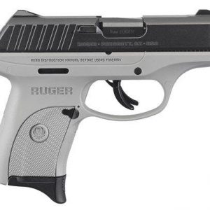 RUGER EC9S SEMI-AUTO PISTOL 9MM BLK/GRY 7RDS 3.12-INCH