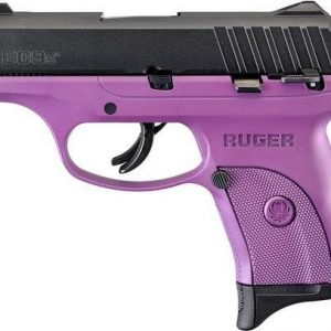RUGER EC9S 9MM BLK-PURPLE 7RDS FS