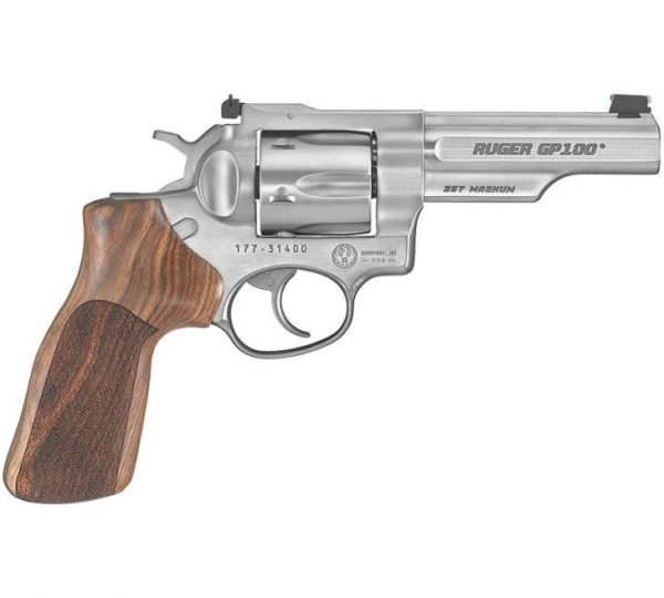 Ruger GP100 Match Champion Stainless 357Mag 4.2-inch 6Rd Adjustable Rear Sight