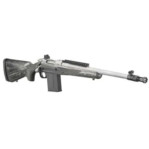 RUGER GUNSITE SCOUT STAINLESS / BLACK .308 WIN 18-INCH 10RD