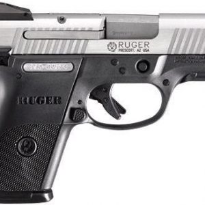 RUGER SR9C COMPACT STAINLESS/BLACK 9MM 3.5-INCH 10RD W/3 MAGAZINES