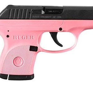 RUGER LCP PINK / BLACK .380 ACP 2.75-INCH 6RD