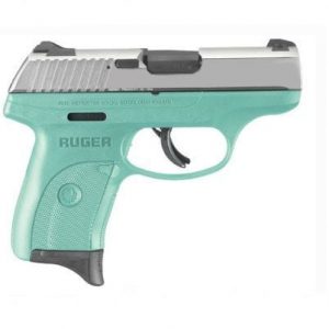 RUGER LCP 380ACP TURQUOISE/SS 6+1