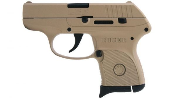 RUGER LCP-DS DESERT TAN .380ACP 2.75-INCH 6RD