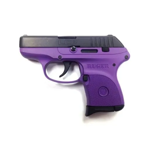 RUGER LCP BLACK / PURPLE .380 ACP 2.75 6RD