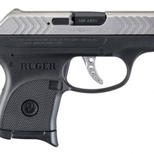 RUGER LCP STAINLESS WITH STAINLESS STEEL SLIDE .380 ACP 2.75" BARREL 6-ROUNDS WITH SLIDE SERRATIONS AND FIXED SIGHTS