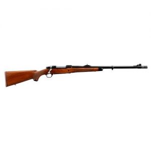 RUGER M77 HAWKEYE BLUED .375 RUG 23-INCH 3RDS MUZZLE BRAKE
