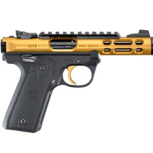 RUGER MARK IV 22/45 LITE GOLD .22 LR 4.4-INCH 10RDS