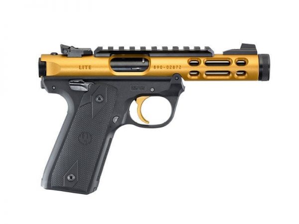 RUGER MARK IV 22/45 LITE GOLD .22 LR 4.4-INCH 10RDS