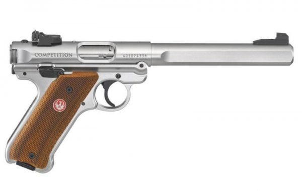RUGER MKIV COMPETITION STAINLESS 22LR 6.88 INCH 10RDS