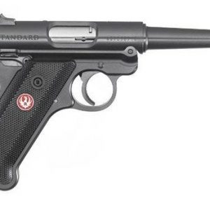 RUGER MARK IV STANDARD BLACK .22LR 4.75-INCH 10RD FIXED SIGHTS