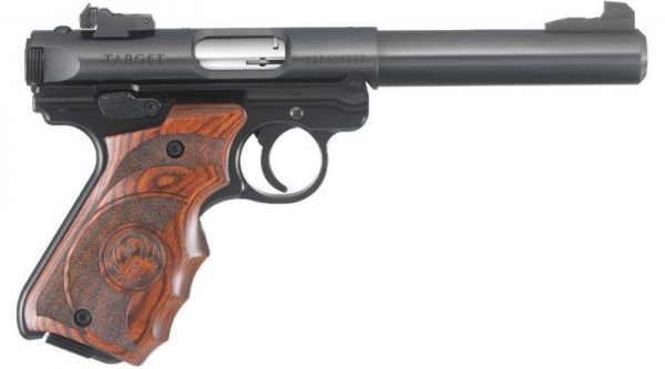 RUGER MARK IV TARGET BLACK .22LR 5.5-INCH 10 ROUNDS
