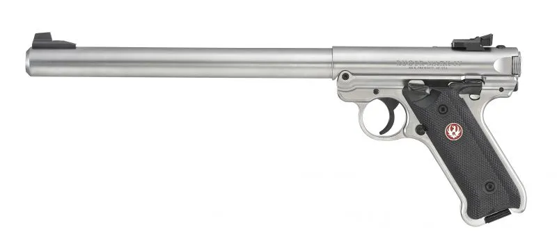RUGER MARK IV TARGET SATIN .22 LR 10" 10-ROUND