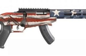 RUGER PRECISION 22 LR 18" TB 10 ROUNDS AMERICAN FLAG