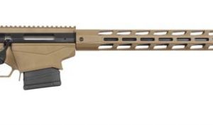 RUGER PRECISION RIFLE BLACK / DARK EARTH 6.5 CREEDMOOR 24" BARREL 10-ROUNDS WITH REVERSIBLE SAFETY SELECTOR