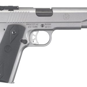RUGER SR1911 TARGET 10MM STAINLESS STEEL 5INCH 8 ROUNDS