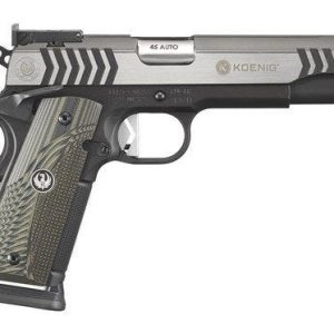RUGER SR1911 COMPETITION STAINLESS / BLACK .45 ACP 5-INCH 8RDS