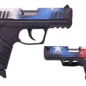 RUGER SR22 TEXAS FLAG .22 LR 3.5" BARREL 10-ROUNDS ADJUSTABLE SIGHTS