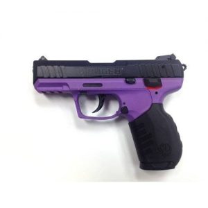 RUGER SR22 BLACK / PURPLE .22 LR 3.5-INCH 10RD ADJUSTABLE SIGHTS