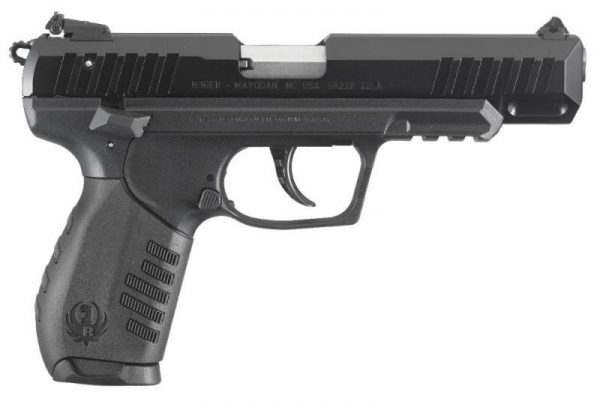 RUGER SR22 BLACK .22LR 4.5-INCH 10RD ADJUSTABLE SIGHTS