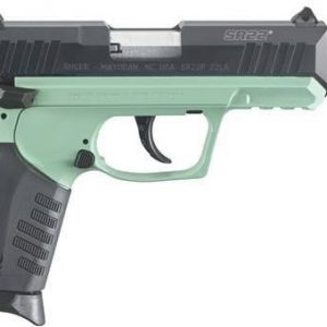 RUGER SR22PB TURQUOISE CERAKOTE .22LR 10RD