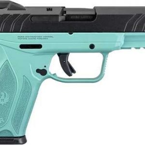 RUGER SECURITY-9 9MM BLK-TURQ 4-INCHES 15RDS 2-MAGS
