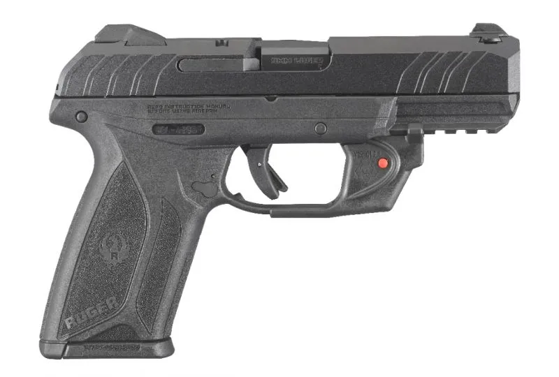 RUGER SECURITY 9 9MM 4-INCH 15RDS WITH VIRIDIAN RED LASER