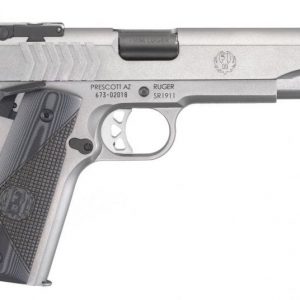RUGER SR1911 TARGET STAINLESS 9MM 5-INCH 9RD EXTENDED MAGAZINE RELEASE