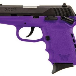 SCCY CPX-1 PURPLE/BLACK 9MM 3.1-INCH 10 1 RD W/ MANUAL SAFETY