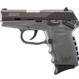 SCCY CPX-1 BLACK/SNIPER GRAY 9MM 3.1-INCH 10RD AMBIDEXTROUS SAFETY