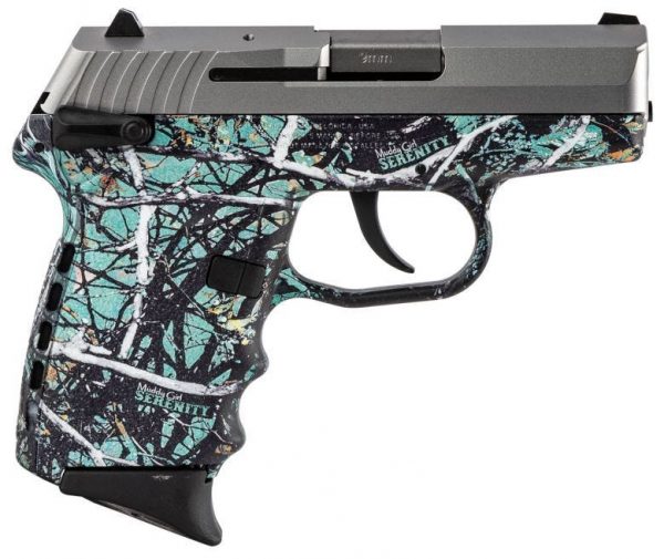 SCCY CPX-1 CARBON MUDDY GIRL SERENITY / STAINLESS 9MM 3.1" BARREL 10-ROUNDS