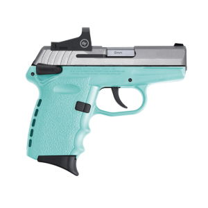 SCCY CPX-1 RD ROBIN'S EGG BLUE / STAINLESS 9MM 3.1" BARREL 10-ROUNDS