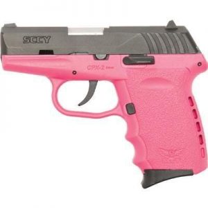 SCCY CPX-2 BLACK / PINK 9MM 3.1-INCH 10RD