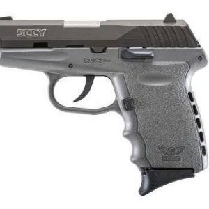 SCCY CPX-2 BLACK / GRAY 9MM 3.1-INCH 10RD WITHOUT SAFETY