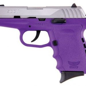 SCCY CPX-2 PURPLE / STAINLESS STEEL 9MM 3.1-INCH 10 RD