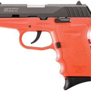 SCCY CPX-2 BLACK / ORANGE 9MM 3.1-INCH 10RD