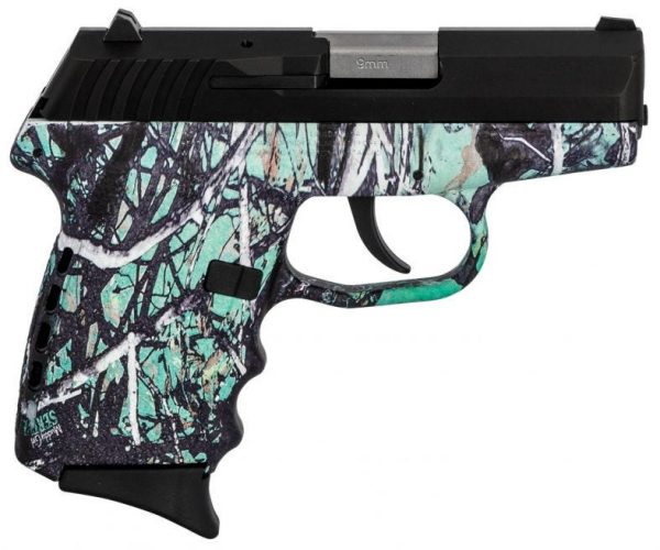 SCCY CPX-2 CARBON MUDDY GIRL SERENITY 9MM 3.1" BARREL 10-ROUNDS