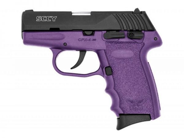 SCCY CPX-4 PURPLE / BLACK .380 ACP 2.96" BARREL 10-ROUNDS