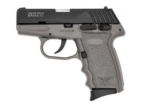 SCCY CPX-4 GRAY / BLACK .380 ACP 2.9" BARREL 10-ROUNDS