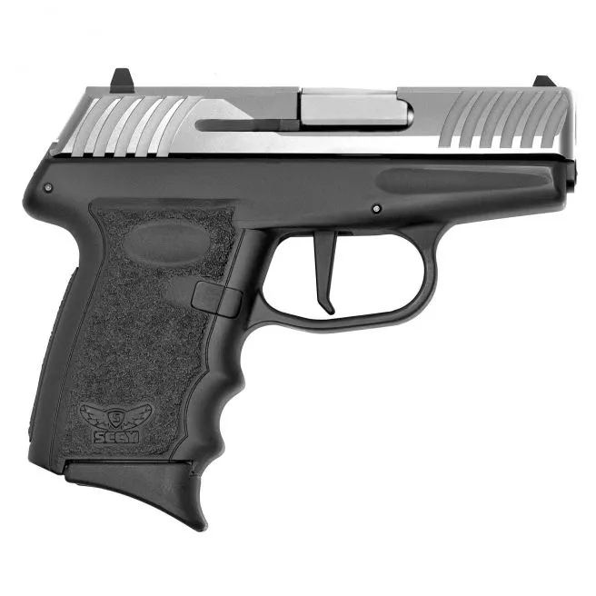 SCCY DVG-1 RD STAINLESS / BLACK 9MM 3.1" BARREL 10-ROUNDS CTS-1500 RED DOT SIGHT