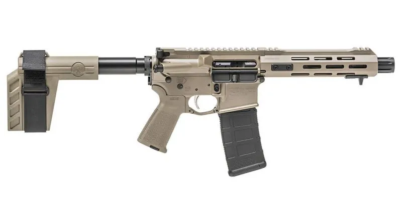SPRINGFIELD ARMORY SAINT VICTOR PISTOL FLAT DARK EARTH 5.56 / .223 REM 7.5" BARREL 30-ROUNDS