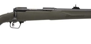 SAVAGE 110 HOG HUNTER 350 LEGEND BL/SY TB 5/8X24 TPI GREEN SYN STK 4RDS 18-INCH