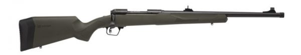 SAVAGE 110 HOG HUNTER 350 LEGEND BL/SY TB 5/8X24 TPI GREEN SYN STK 4RDS 18-INCH
