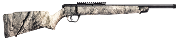 SAVAGE B17 BOLT ACTION RIFLE 17HMR BL/CAMO 16.5-INCH THD NRA MOSSY OAK OVERWATCH 10RDS