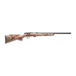 SAVAGE 93 BRJ BLUED / ROYAL JACARANDA LAMINATE .22 MAG 21-INCH 5RD HEAVY SPIRAL FLUTED BARREL