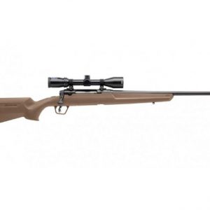 SAVAGE AXIS II XP 243WIN FDE 22-INCH PKG 4RDS BLUED